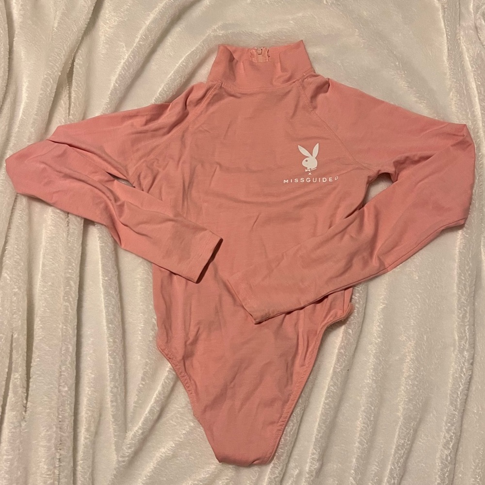 Missguided Playboy Bodysuit